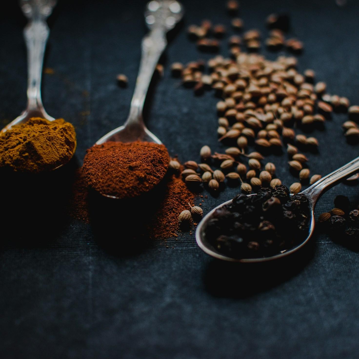 Balanced healthy meal prepared in a home kitchen
